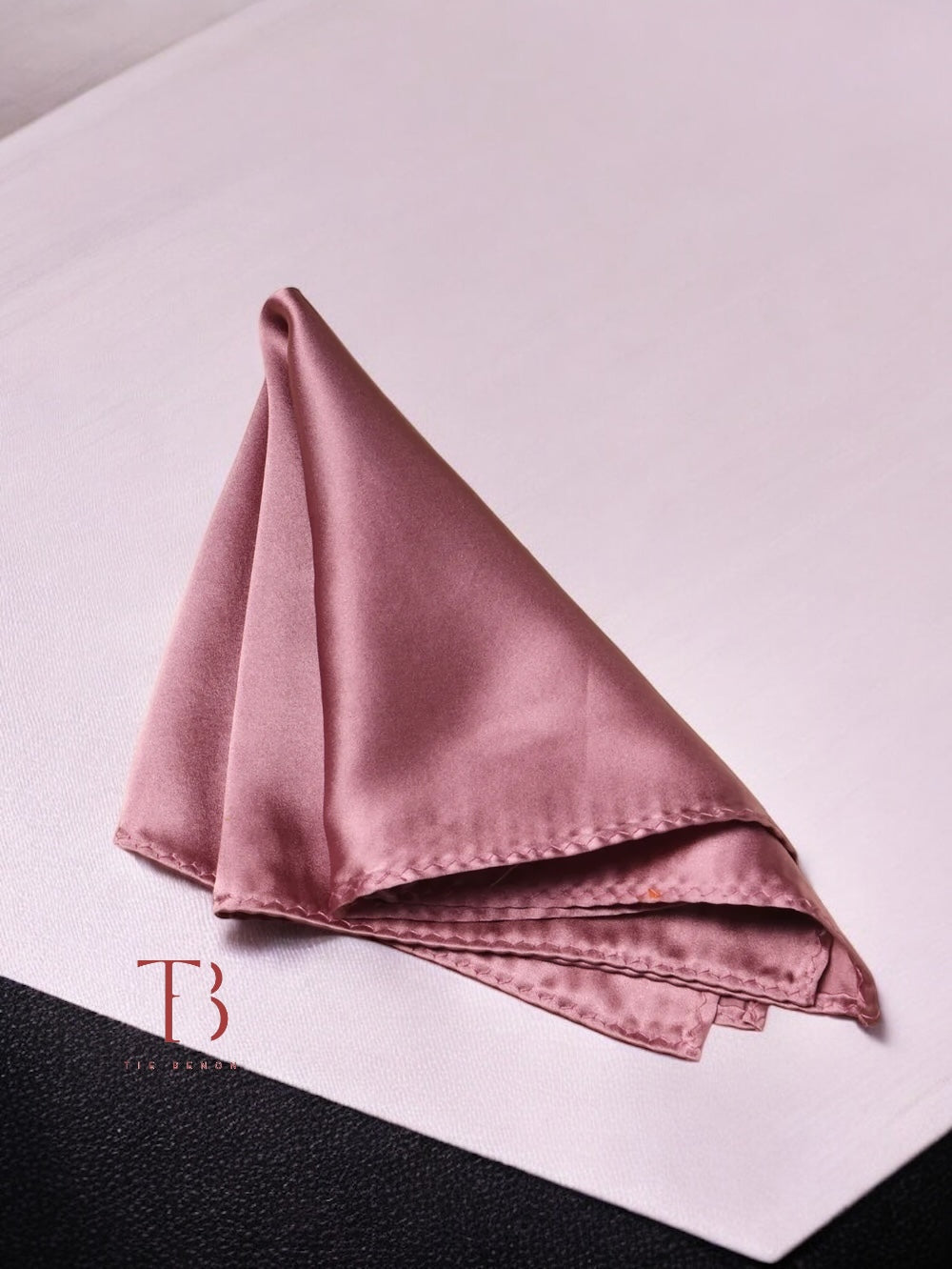 Rose Gold Solid Pocket Square