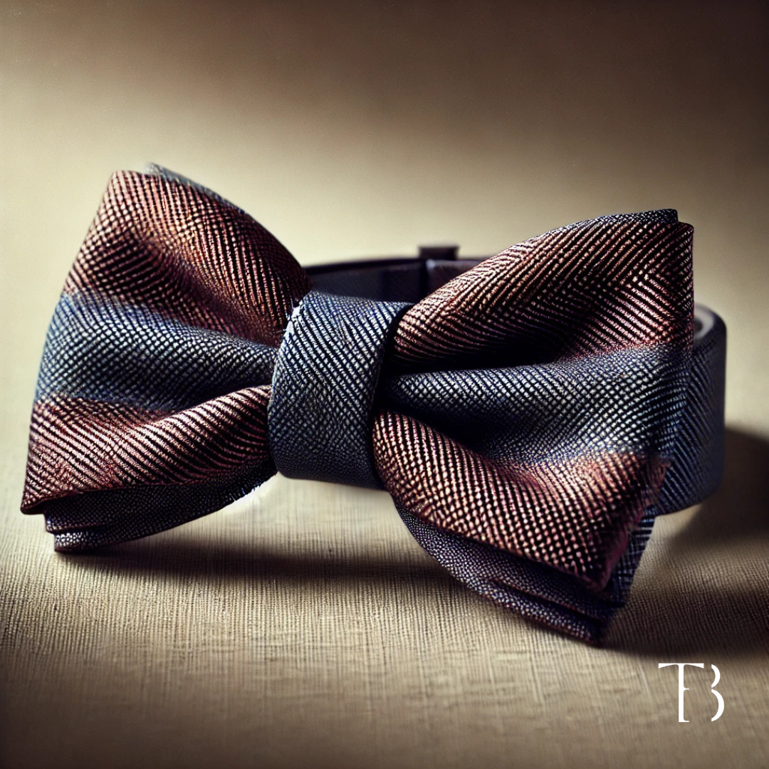 Solid Double Bow tie