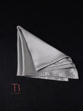 Grey Solid Pocket Square
