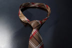Classic Rich Gold Checkered Tie