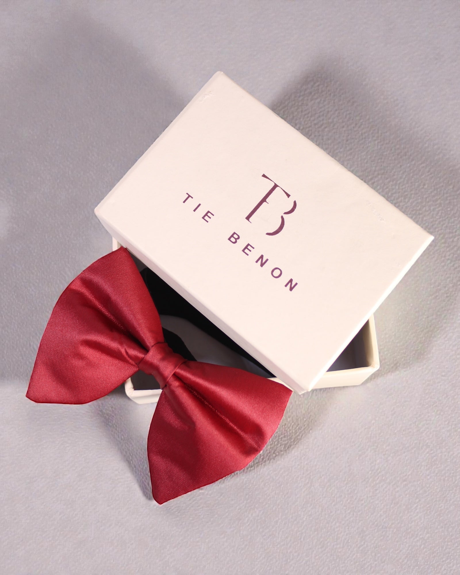 Classic Red  Microsilk Satin Bow Tie for Men