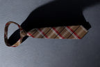 Classic Rich Gold Checkered Tie