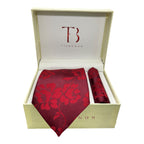 Rosellier Tie And Pocket Square Combo