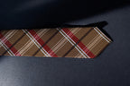 Classic Rich Gold Checkered Tie
