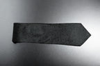 Elegant Black Self Paisley Tie