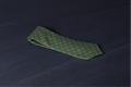 Elegant Green Patterned Tie