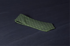 Elegant Green Patterned Tie