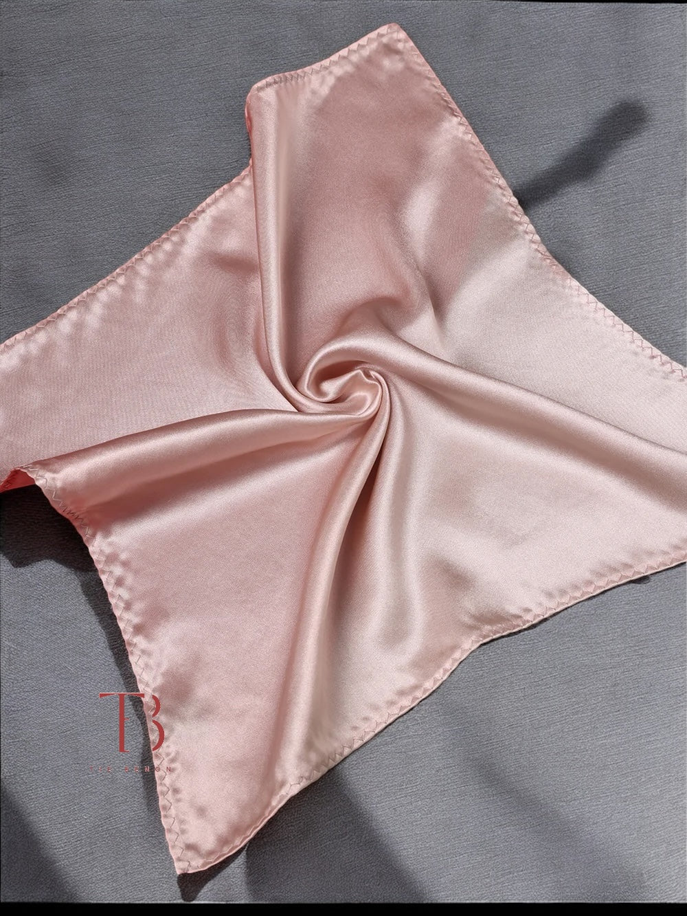 Pink Solid Pocket Square