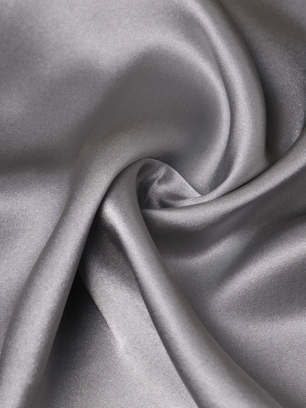 Grey Solid Pocket Square