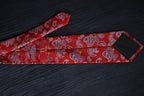 Classic Red & Blue Paisley Tie