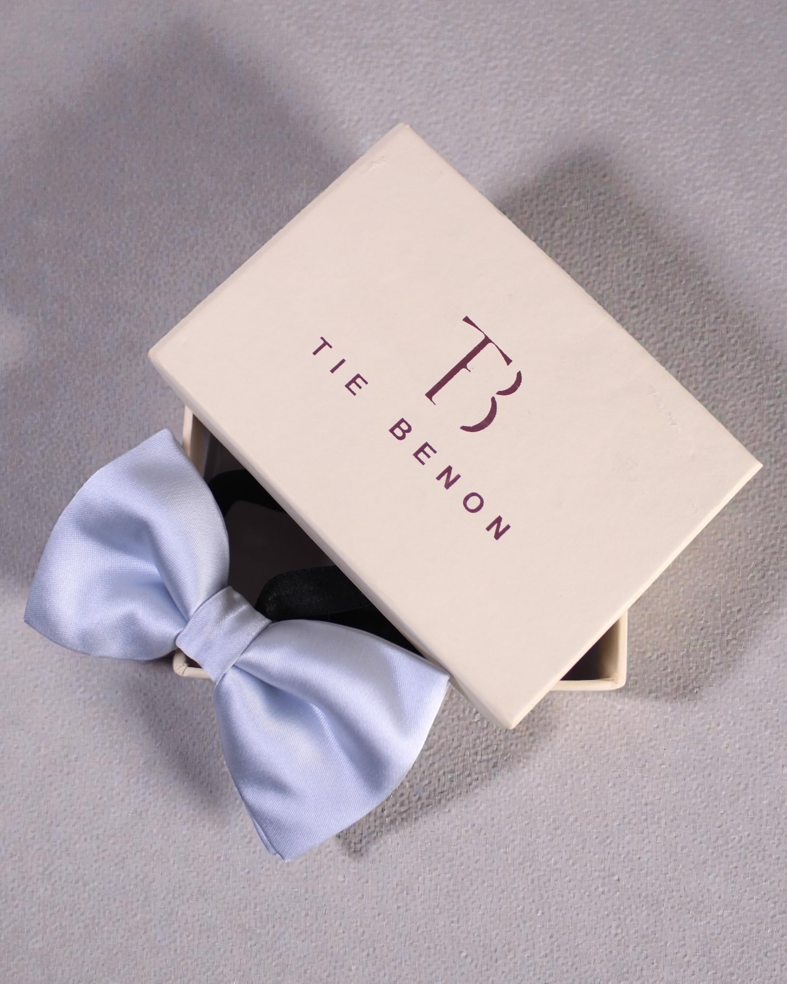 Silver Solid Double Layered Bowtie
