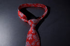 Classic Red & Blue Paisley Tie