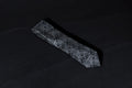 Classic Black Silver Paisley Tie