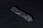 Classic Black Silver Paisley Tie
