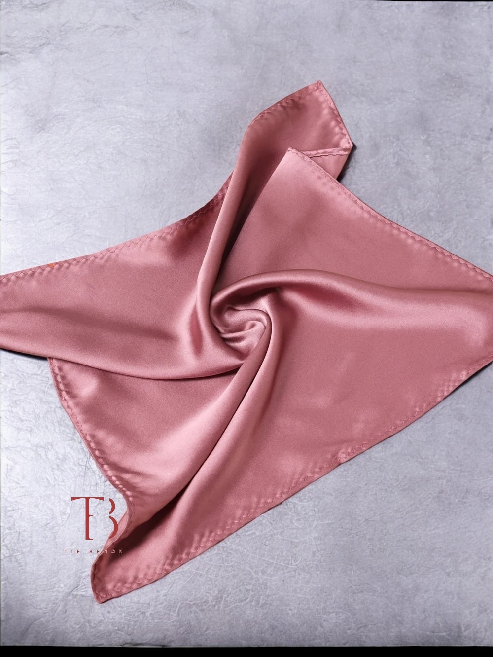 Rose Gold Solid Pocket Square
