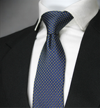 Blue & Yellow Dotted Tie & Pocket Square