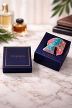 Multicolor Abstract Microfiber Pocket Square