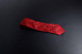 Elegant Crimson Red Floral Tie