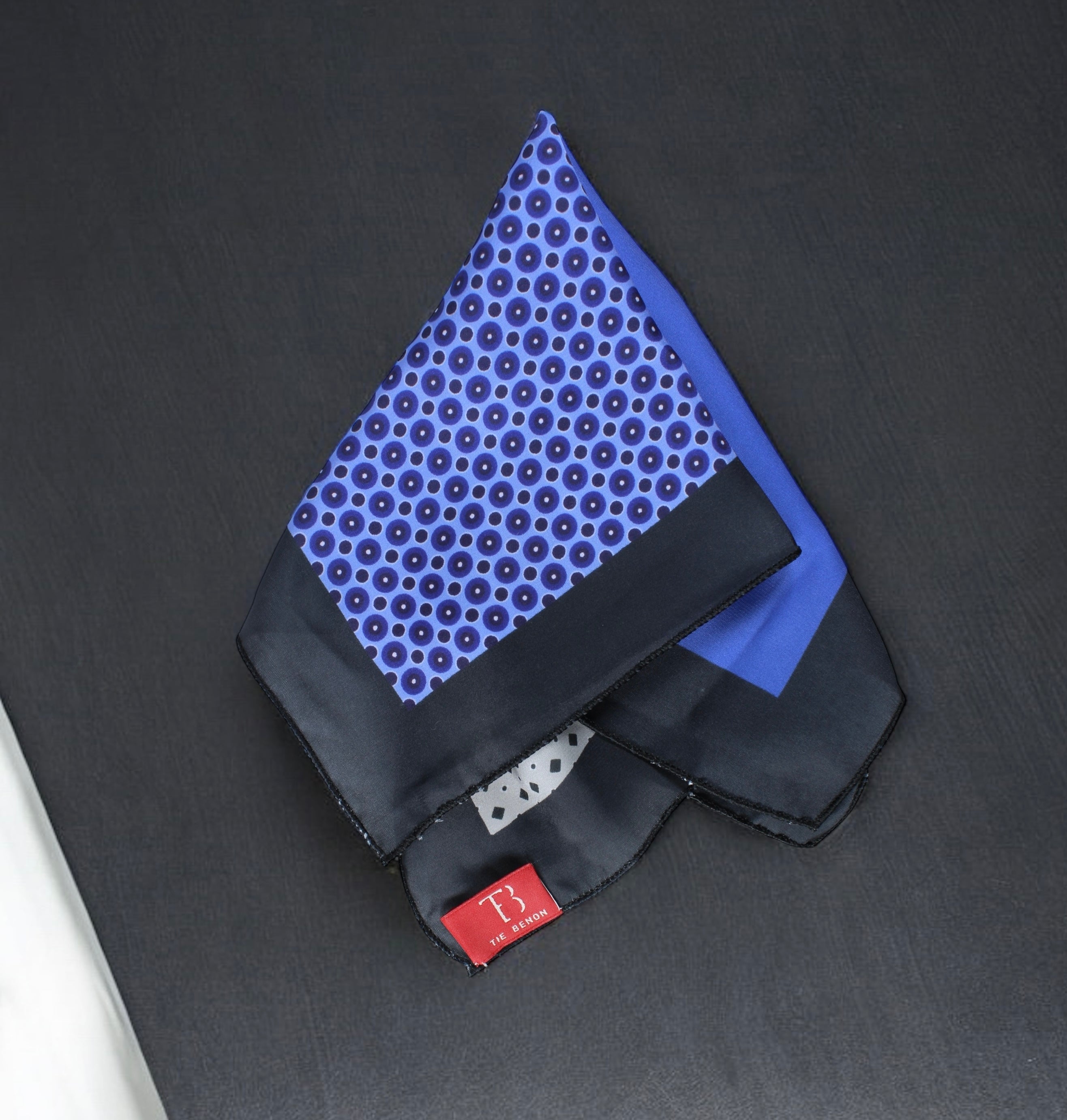 Multi Pattern Print Pocket Square