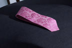 Pink Self Paisley Tie
