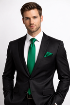 Teal Solid Necktie
