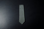 Geometric Olive Green Microsilk Tie