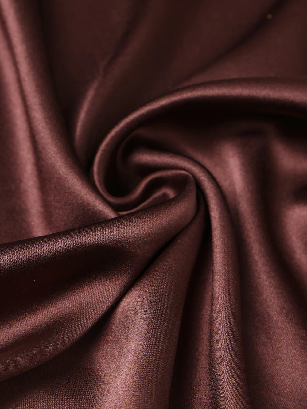 Brown Solid Pocket Square