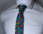 Florentine Tie With Pocket Square