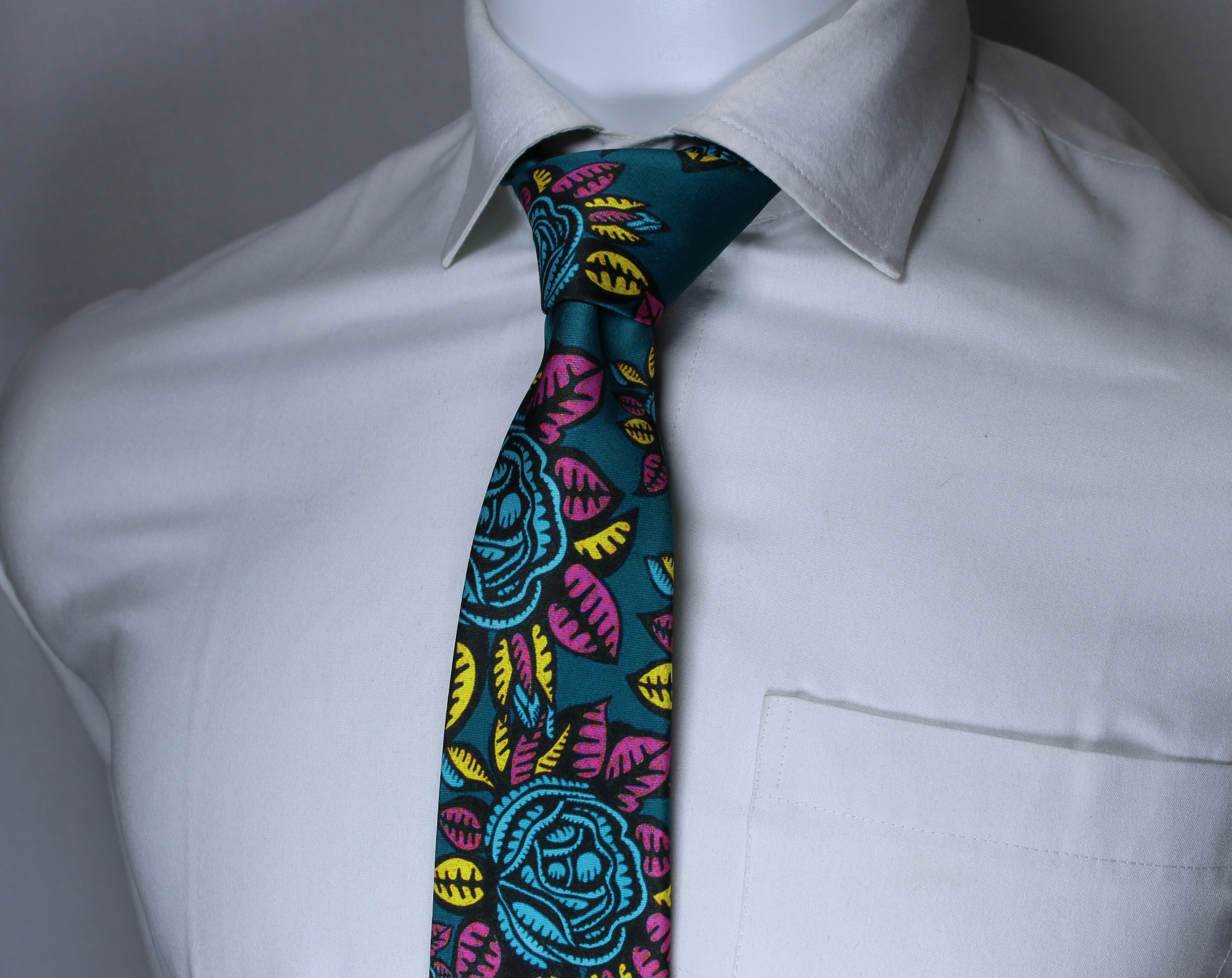 Florentine Tie With Pocket Square