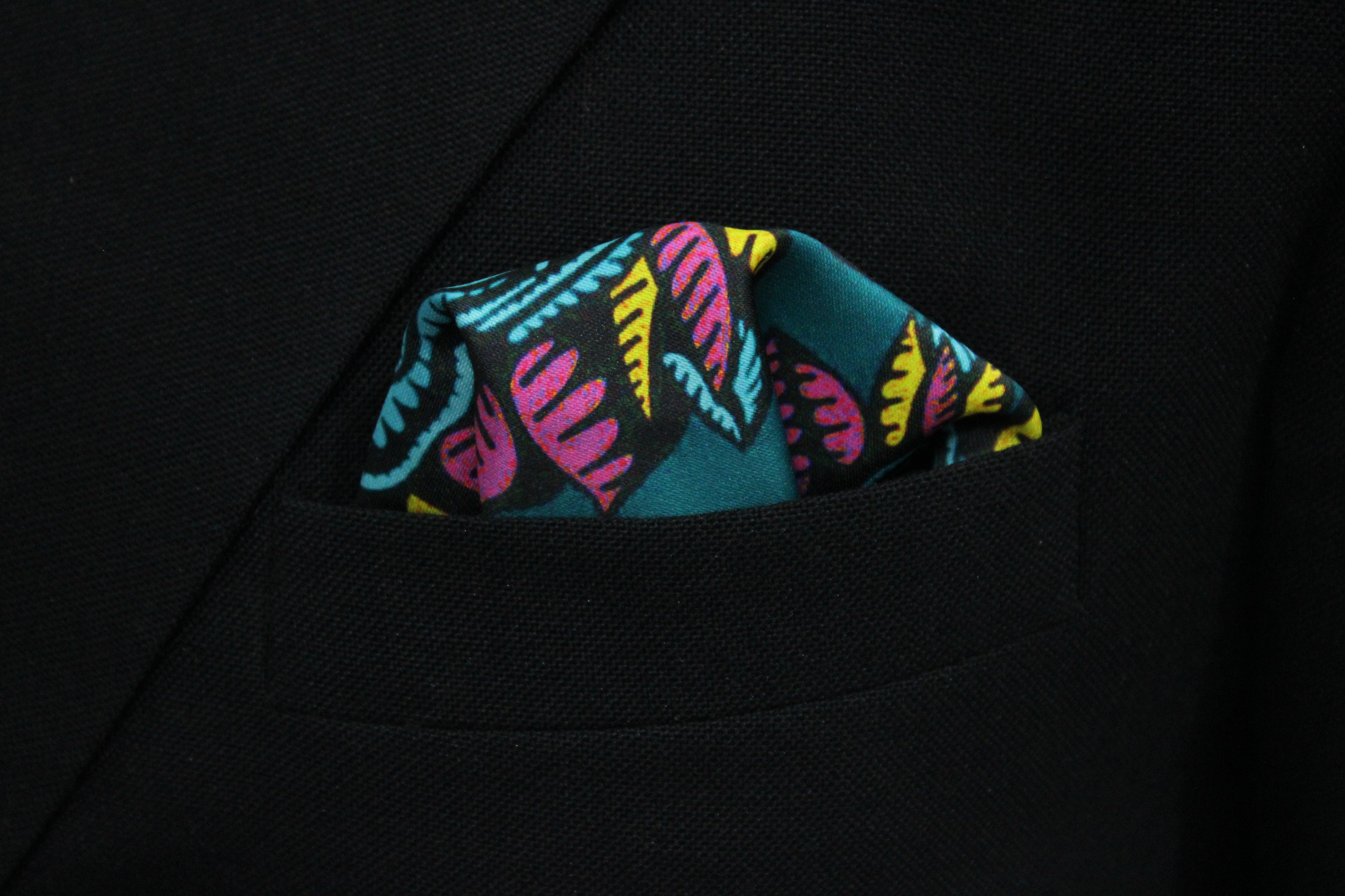 Florentine Tie With Pocket Square