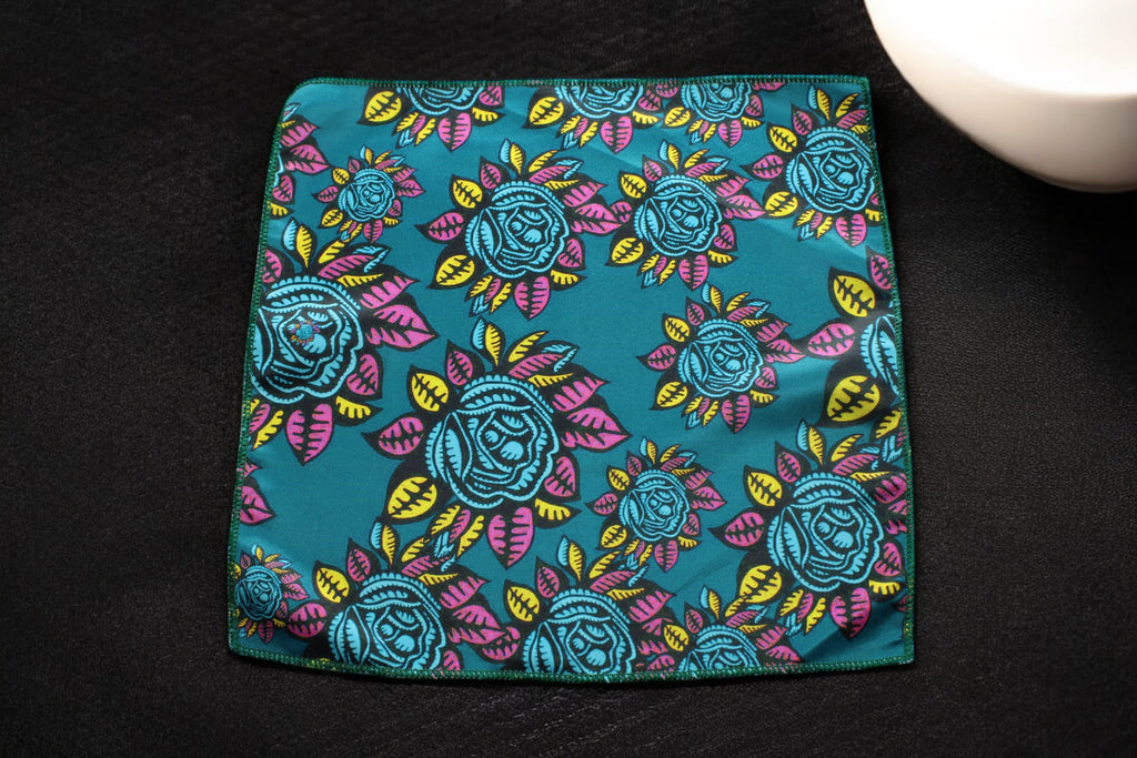 Florentine Tie With Pocket Square