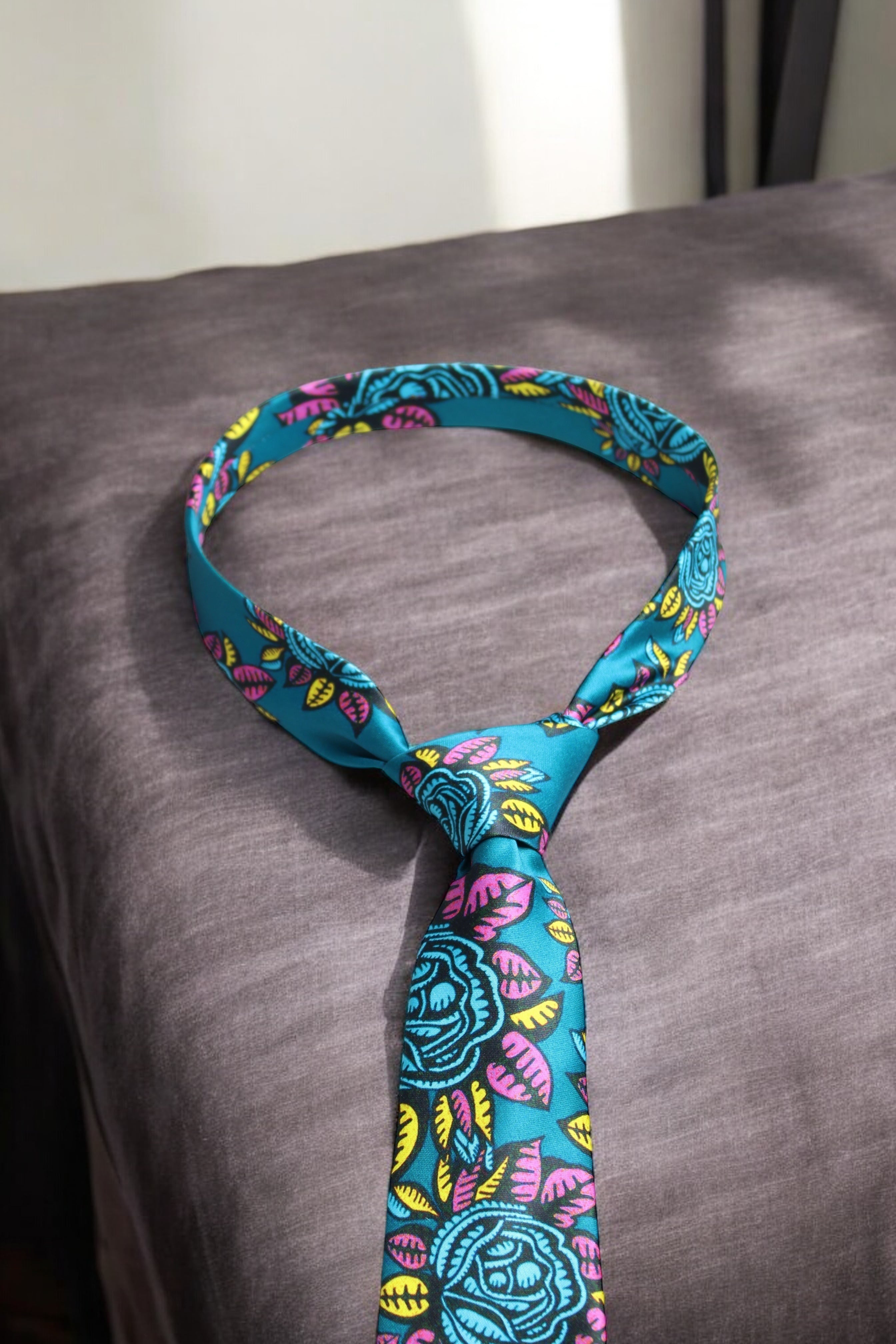 Florentine Tie With Pocket Square