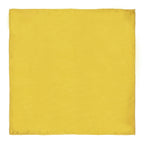 Golden Yellow Solid Pocket Square