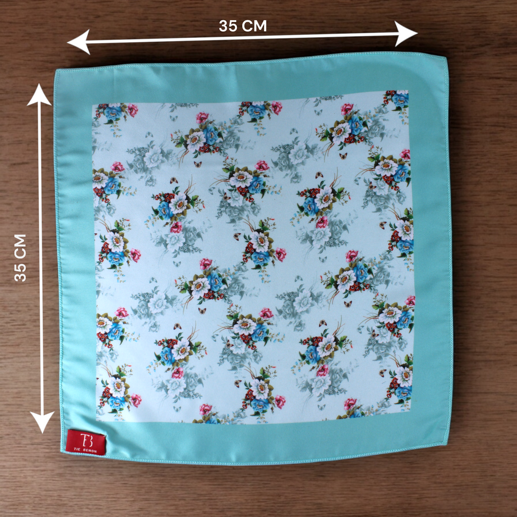 Bloomin Elegance Pocket Square