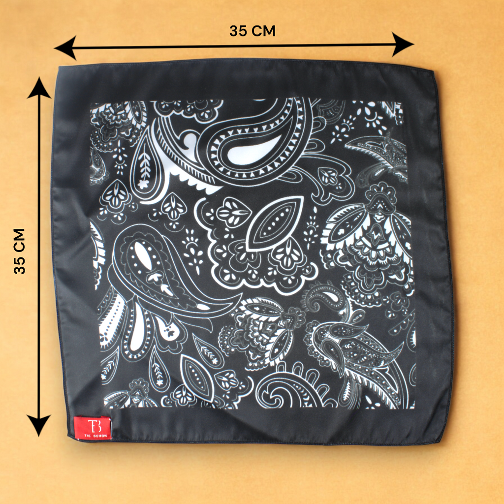 Midnight Muse Pocket Square
