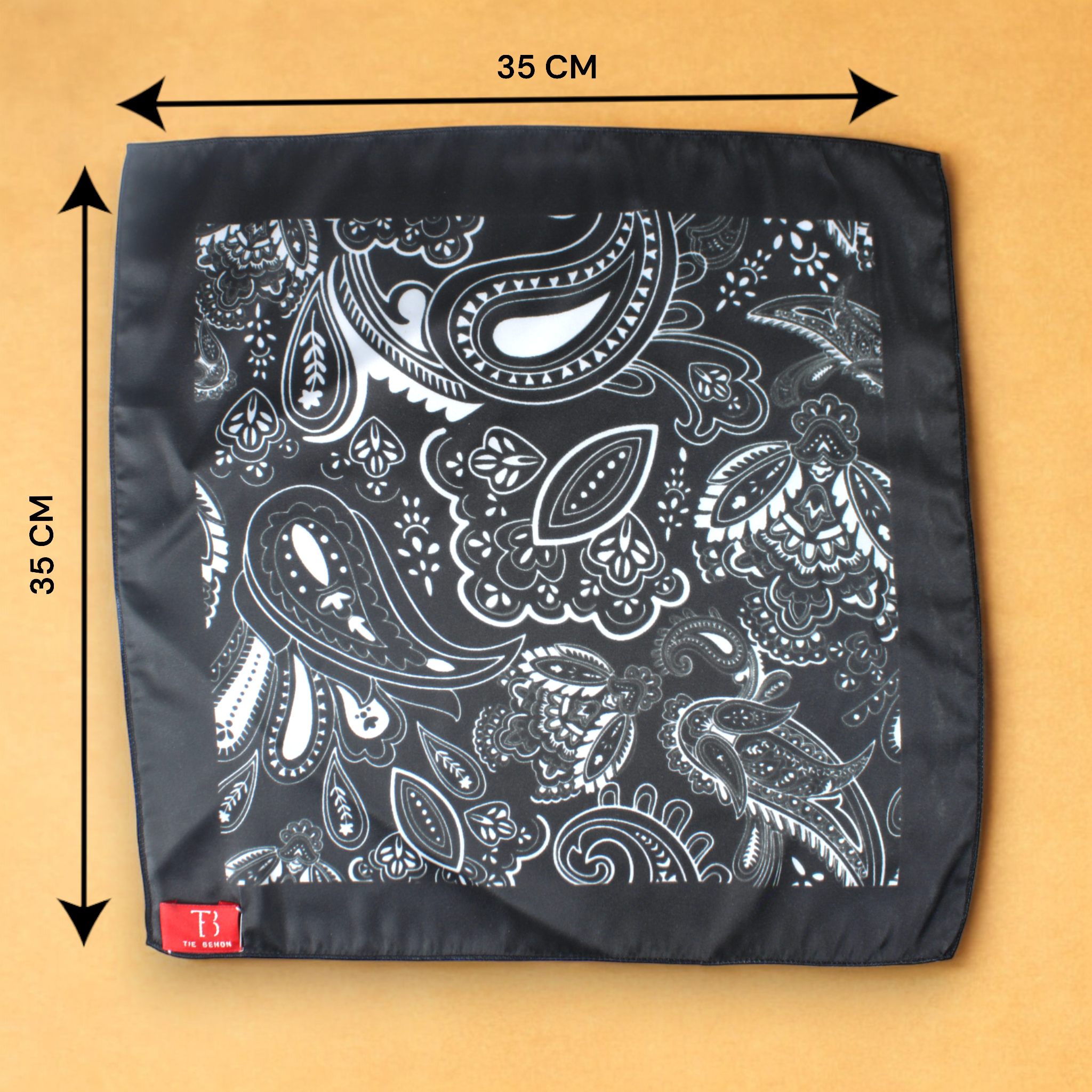 Midnight Muse Pocket Square