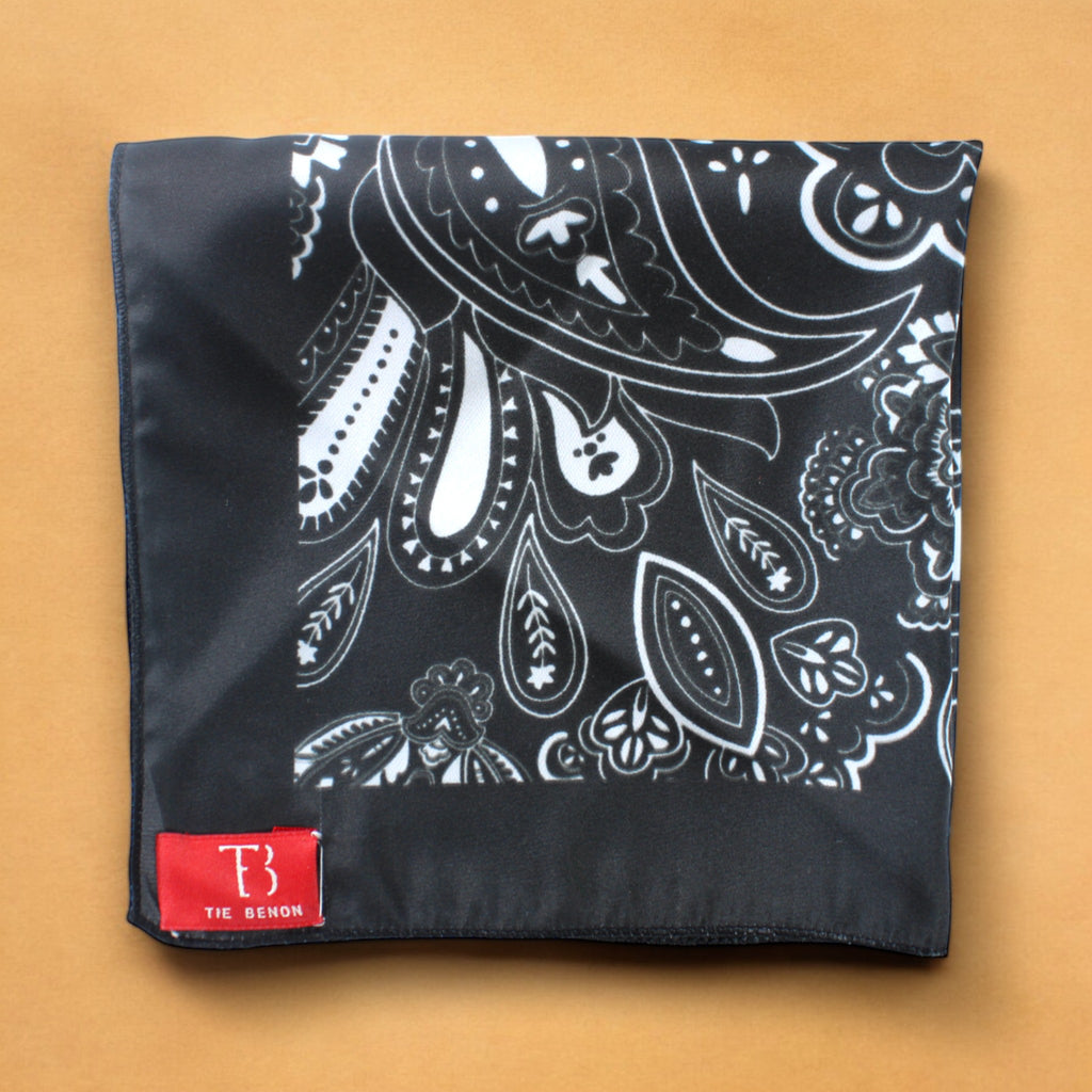 Midnight Muse Pocket Square