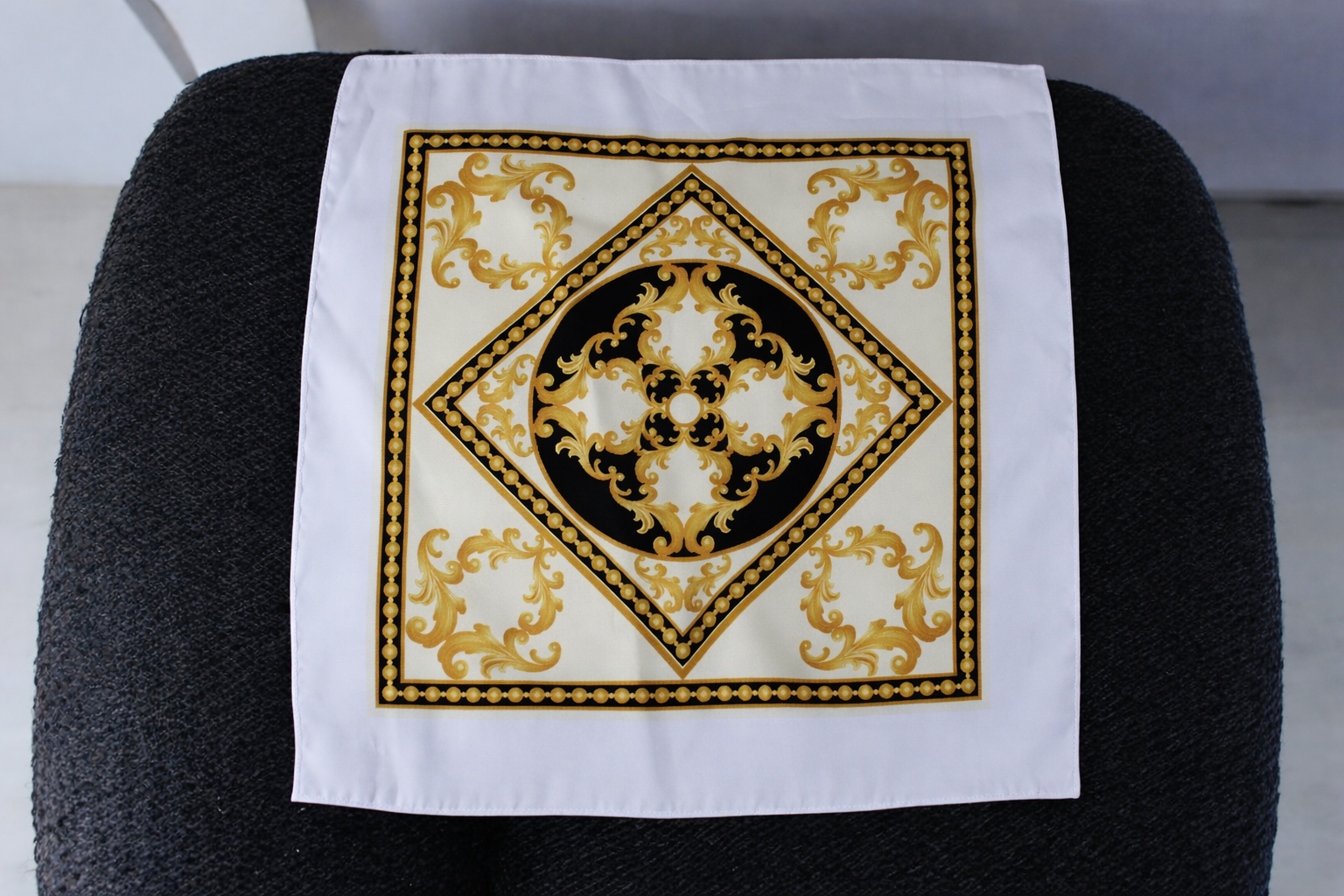 Luxury Gold Baroque Pocket Square