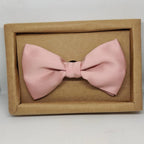 Rose Gold Solid Double Layered Bowtie