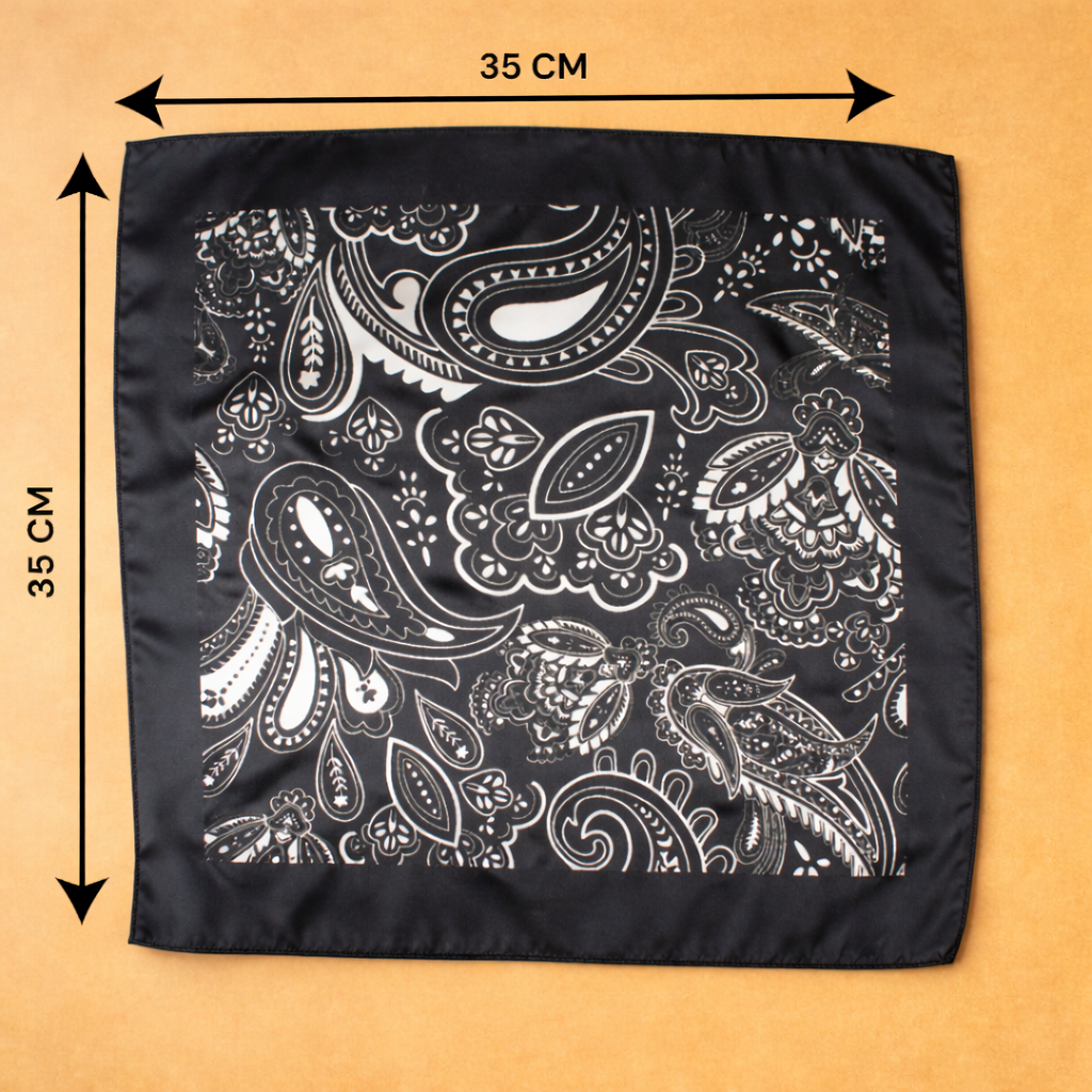 Midnight Muse Pocket Square