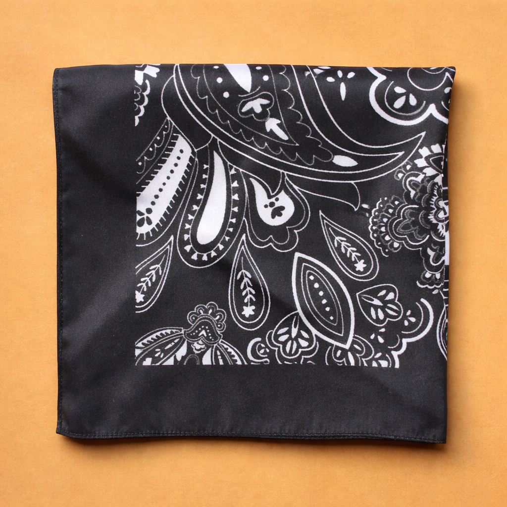 Midnight Muse Pocket Square
