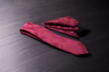Maroon & Magenta Floral Tie & Pocket Square