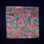 Multicolor Abstract Microfiber Pocket Square