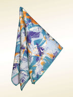 Multicolor Abstract Microfiber Pocket Square