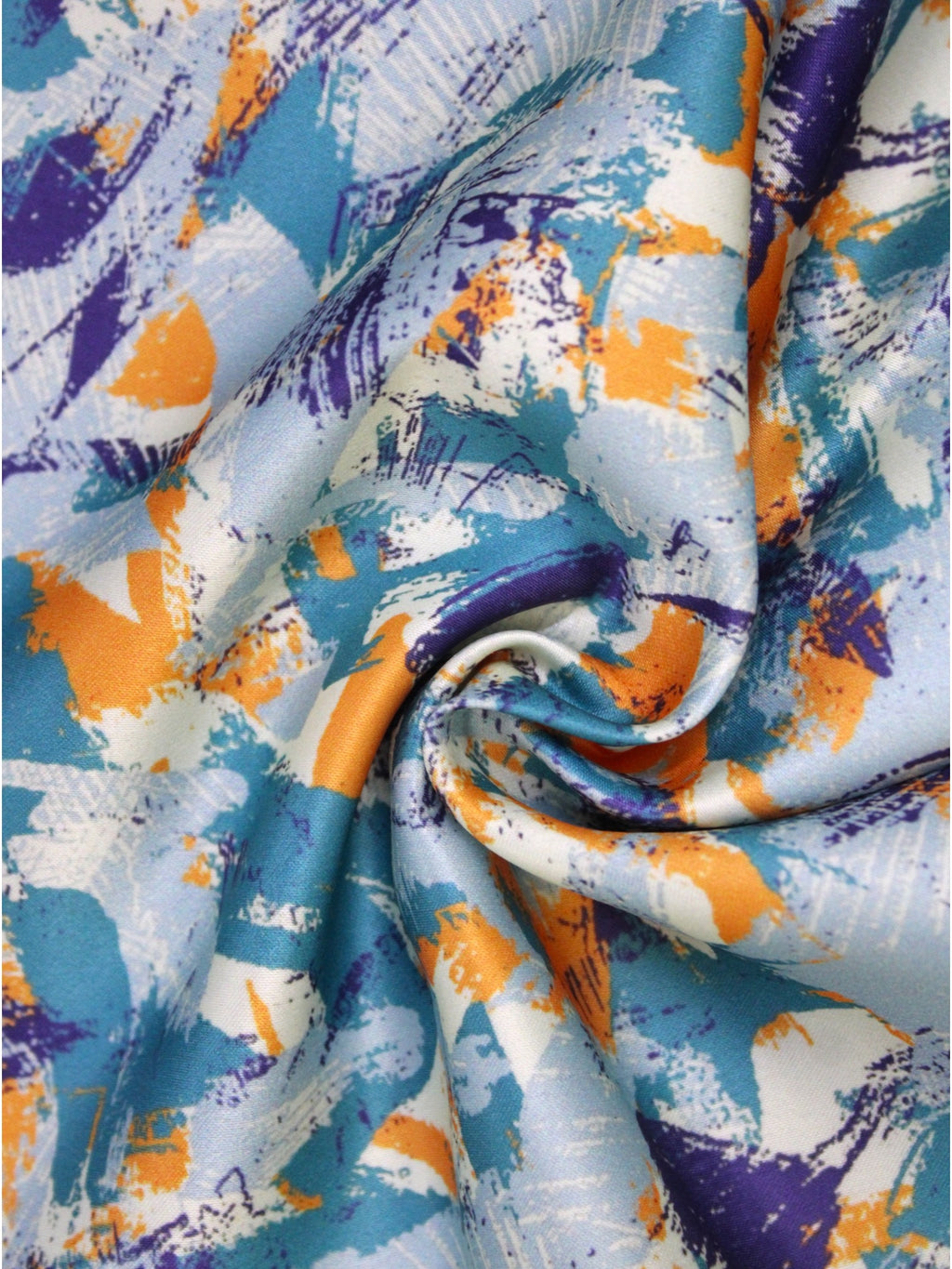 Multicolor Abstract Microfiber Pocket Square