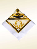 Luxury Gold Baroque Pocket Square