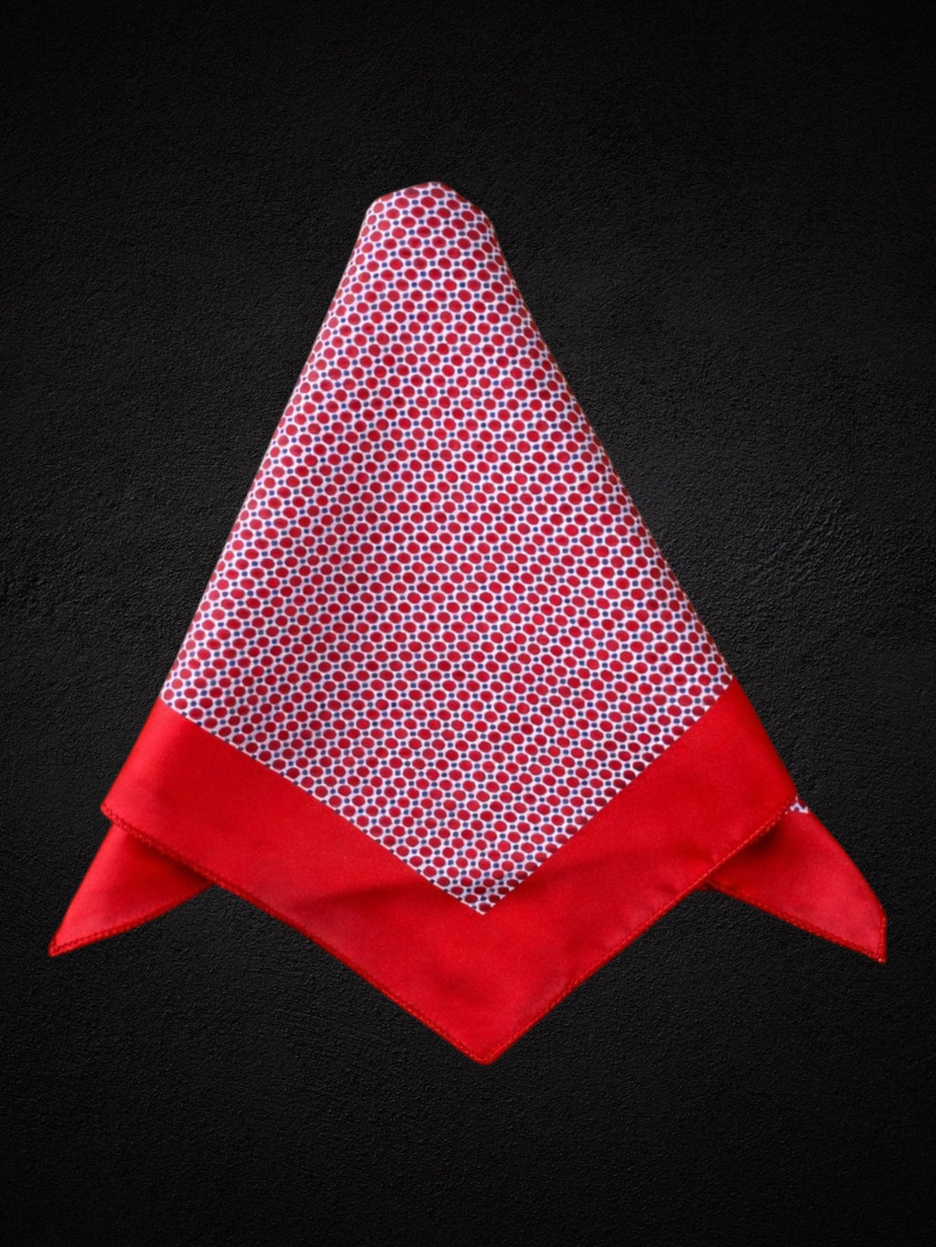 Cherry Dot Pocket Square