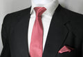 Red Geometric Tie & Pocket Square