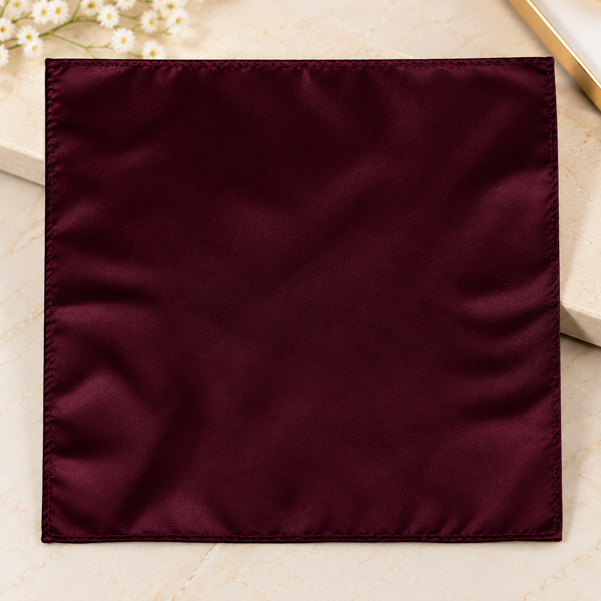 Burgundy Cummerbund Combo Set