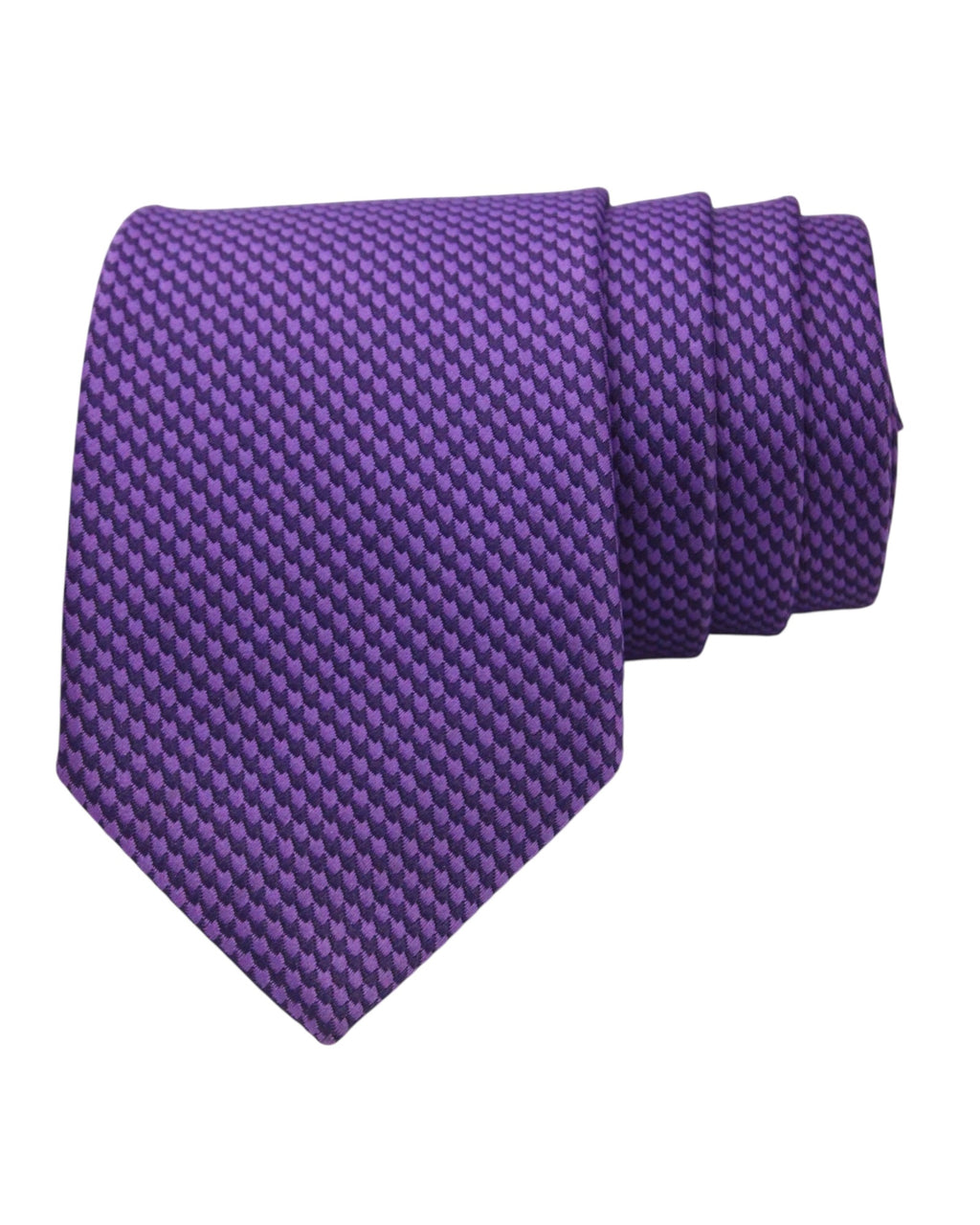 Royal Purple Textured Microsilk Tie